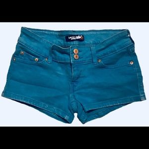Levi’s Turquoise Blue Shorts Size 3